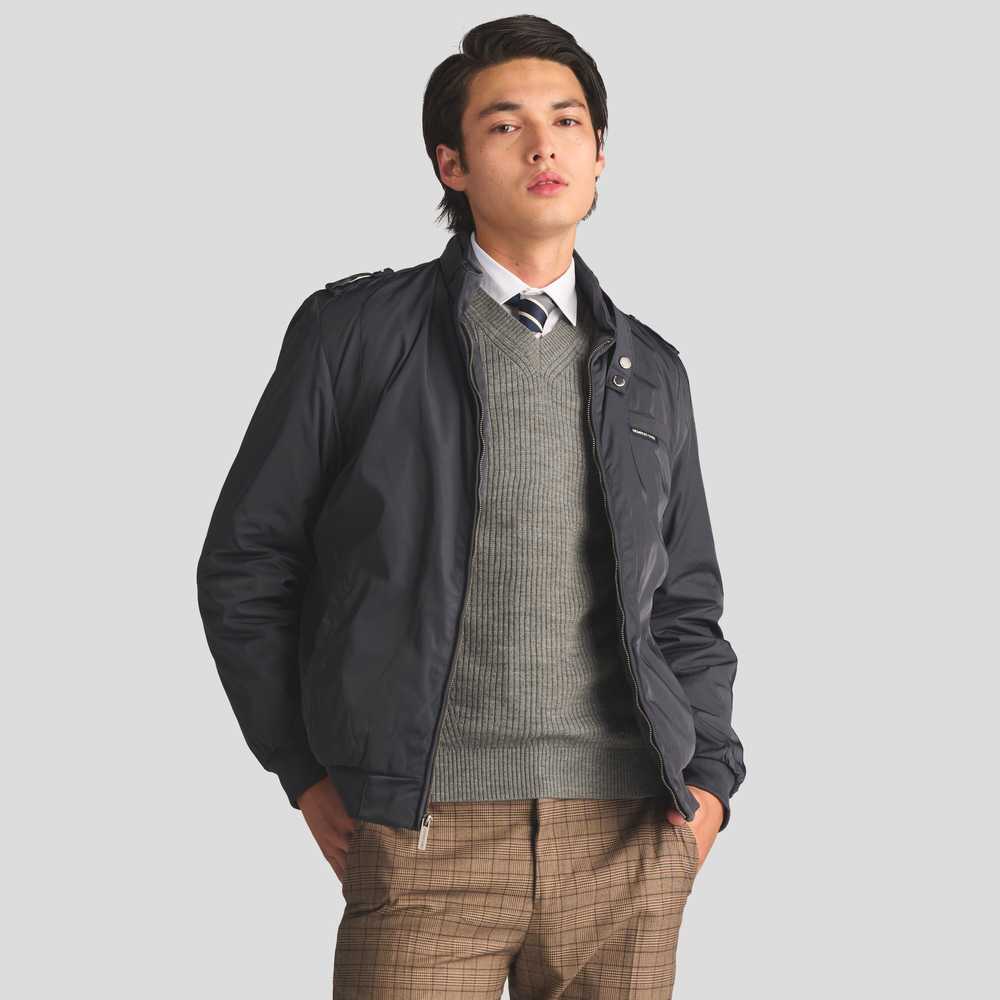 Men's Iconic Racer Quilted Lining Jacket (Slim Fit) - Picture 5 of 6